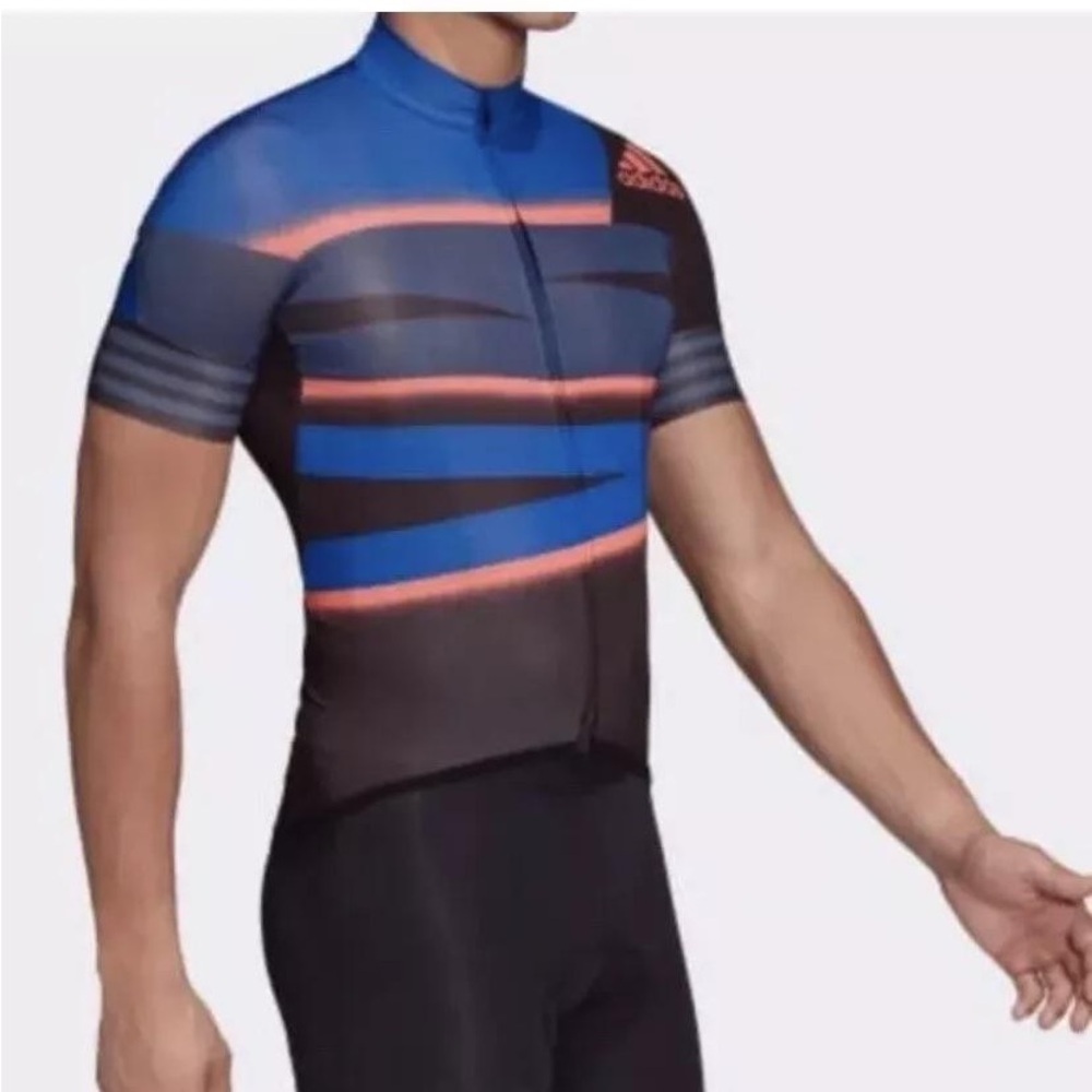 Adidas cycling racing biking tight spandex Lycra shirt jersey small